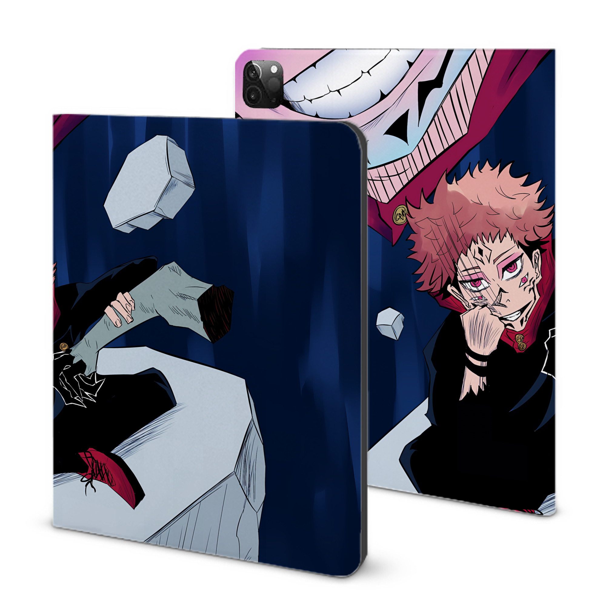 （画像用） 呪術廻戦 Jujutsu Kaisen IPadケース ペンホルダー付き ブックスタイルデザイン